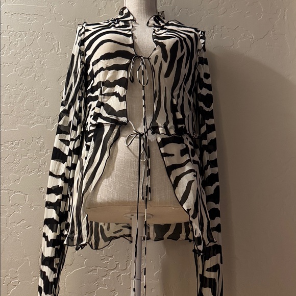 RAT & BOA | ZEPHYR BLOUSE 🦓 NWOT - Picture 13 of 15